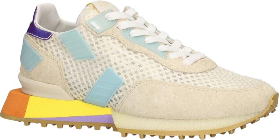 Ghoud Minimalistische Mesh en Suède Sneakers Meerkleurig Dames - Foto 7