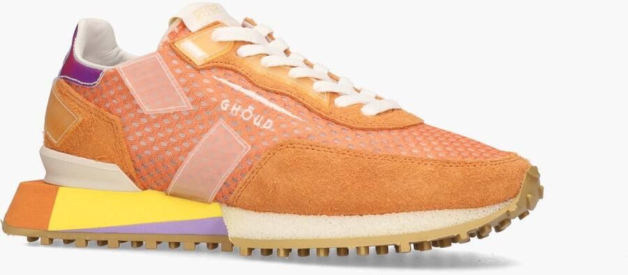 Ghoud Schoenen Oranje Suede Rush groove sneakers oranje - Foto 3