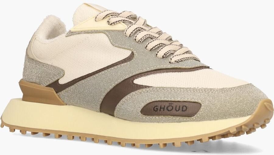 GHOUD Lage Sneakers Dames Uni Mesh Glitter Sneaker Maat: 38 Materiaal: Textiel Kleur: Wit - Foto 2