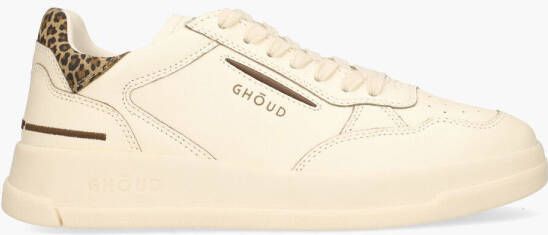 GHOUD Lage Sneakers Dames Tweener Low D Leer Wit