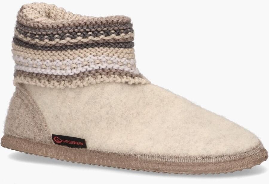 Giesswein Blauwe Gesloten Pantoffels met Bontvoering - Foto 7