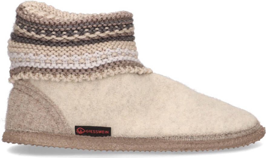 Giesswein Blauwe Gesloten Pantoffels met Bontvoering - Foto 8