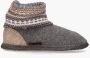 Giesswein Sloffen Vrouwen grijs beige wit - Thumbnail 2