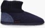 Giesswein KRAMSACH sPantoffels Kleur: Blauw - Thumbnail 3