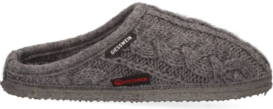 Giesswein Neudau Grijze Pantoffels - Foto 3