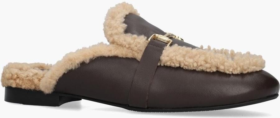 Gioia Babouche Semi Donkerbruin