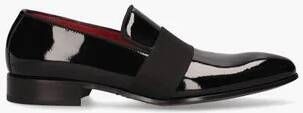 Giorgio Penny loafer van leer met lakfinish