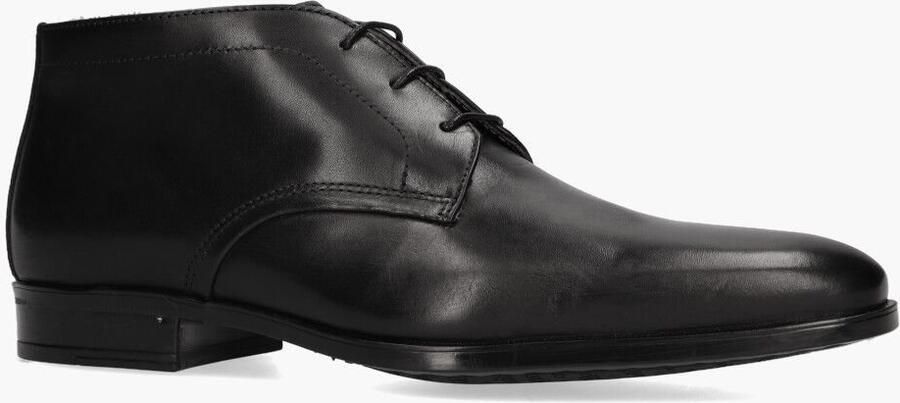 Giorgio 1958 Giorgio Serrano Schoen Leer Zwart Leer Heren Veterschoenen