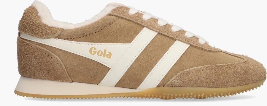 Gola Sprinter Summit leren sneakers lichtbruin wit - Foto 4