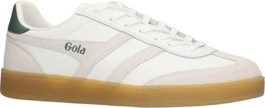 Gola Viper Leather Wit Groen - Foto 2