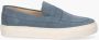 Goosecraft Blauwe Suède Loafer Sneaker Hybride Blue Heren - Thumbnail 3