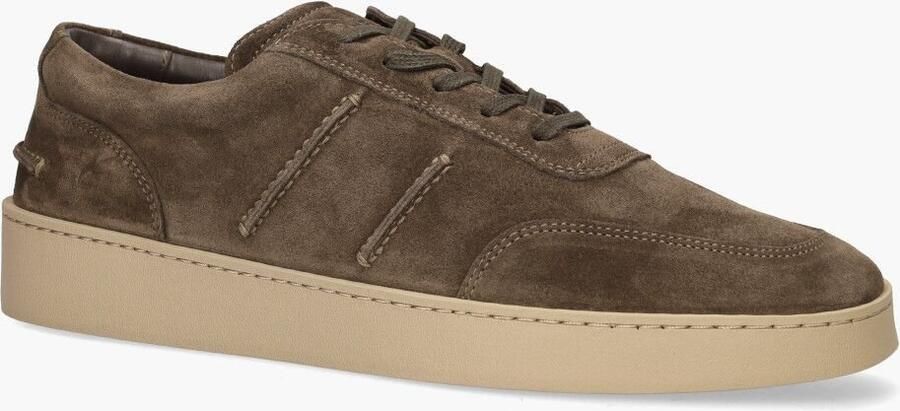 Greve Bruin Suède Lage Sneakers Wave 2220 Brown Heren - Foto 3