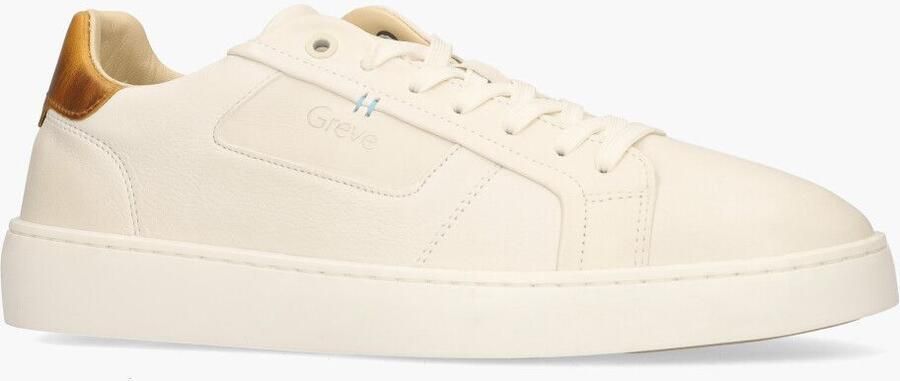 GREVE Lage Sneakers Heren Wave Maat: 41 Materiaal: Leer Kleur: Wit - Foto 5