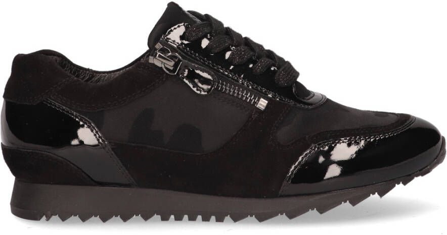 Hassi-A Hassia Barcelona Lage sneakers Leren Sneaker Dames Zwart