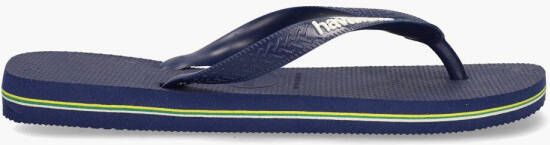Havaianas Brasil Logo Donkerblauw