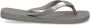 HAVAIANAS Teenslippers Brasil Logo Maat: 35 36 Materiaal: Rubber Kleur: Grijs - Thumbnail 4