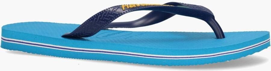 Havaianas Brasil Logo Unisex Slippers Turquoise - Foto 9