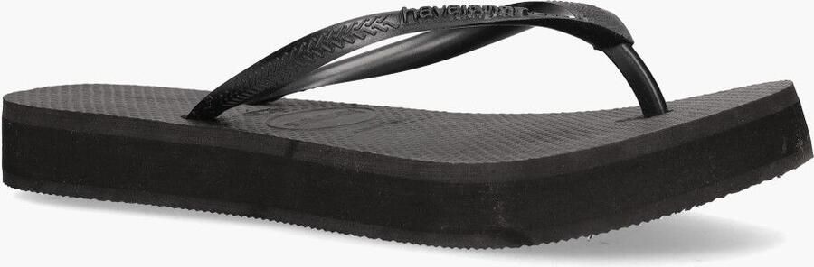 HAVAIANAS Teenslippers Dames Kids Slim Glitter Ii Maat: 33 34 Materiaal: Rubber Kleur: Zwart - Foto 14