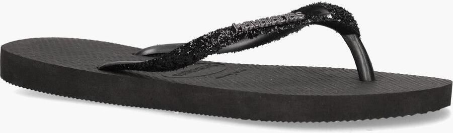 HAVAIANAS Teenslippers Dames Kids Slim Glitter Ii Maat: 33 34 Materiaal: Rubber Kleur: Zwart - Foto 15