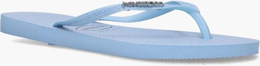Havaianas Slim glitter iridescent lavender blue lichtblauw - Foto 4