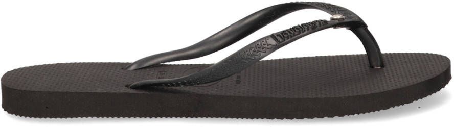 HAVAIANAS Teenslippers Dames Slim Crystal Sw Ii Maat: 31 32 Materiaal: Rubber Kleur: Zwart - Foto 7
