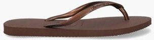 Havaianas Slim Metallic Donkerbruin