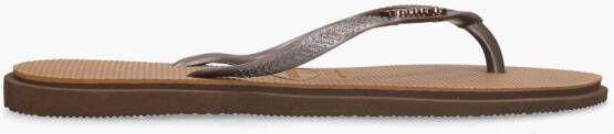 Havaianas Slim Point Donkerbruin