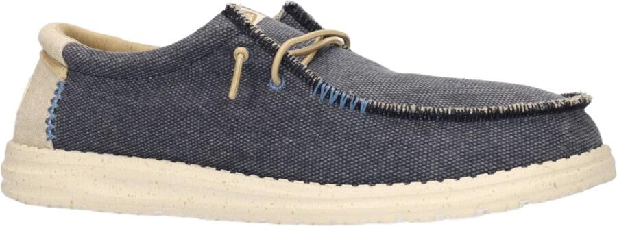 Hey Dude Comfortabele Reisloafers Blue Heren - Foto 4