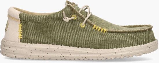 Hey Dude Wally Coastline Jute Groen