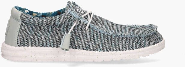 HEYDUDE Grijze Veterschoenen Wally Sox - Foto 3