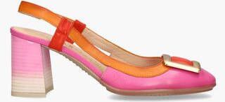 Hispanitas Australia lila leren schoenen -Hoogte hak - Foto 2