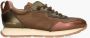 HISPANITAS Lage Sneakers Dames Chi254312 Maat: 39 Materiaal: Leer Kleur: Bronskleurig - Thumbnail 2