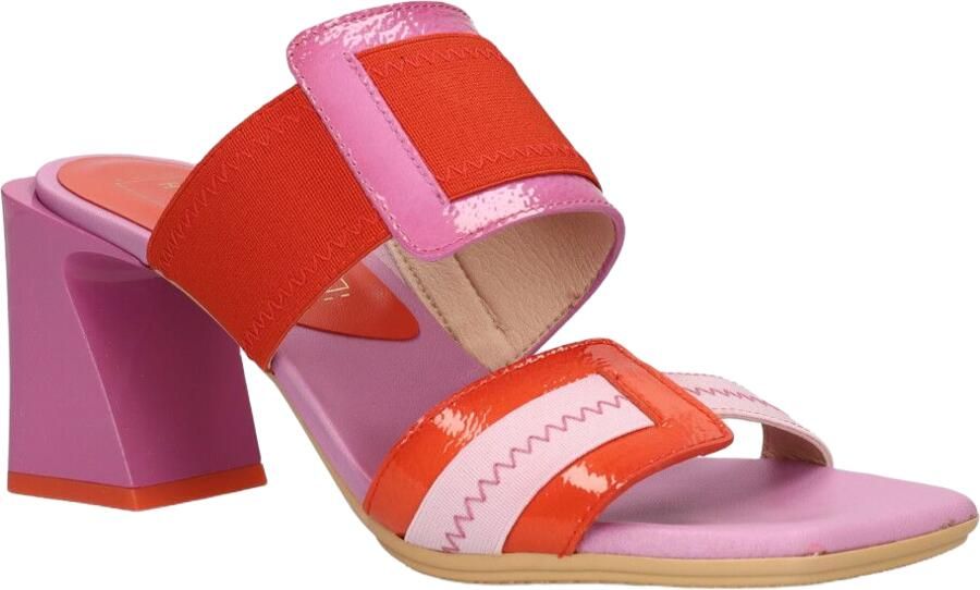 Hispanitas Bruine leren sandalen Mallorca -Helhoogte - Foto 3