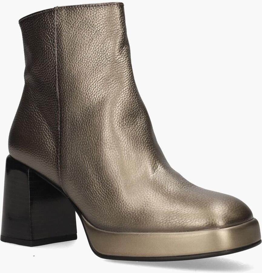 HISPANITAS Enkellaarsjes Dames Hi243674 Met Maat: 40 Materiaal: Leer Kleur: Brons - Foto 3