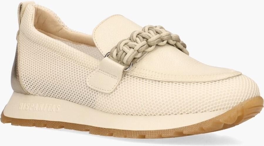 HISPANITAS Lage Sneakers Dames Hv253948 Maat: 37 Materiaal: Textiel Kleur: Beige - Foto 3