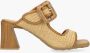 HISPANITAS Muiltjes Dames Rhv254071 Maat: 41 Materiaal: Raffia Kleur: Beige - Thumbnail 3