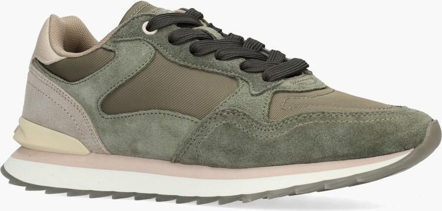 THE HOFF BRAND Sneakers Dames Los Angeles Maat: 38 Materiaal: Suède Kleur: Groen - Foto 3