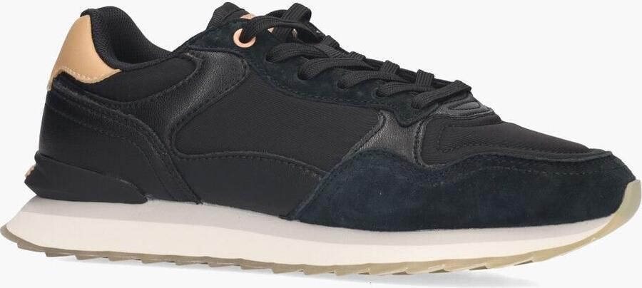THE HOFF BRAND Lage Sneakers Dames New York Maat: 36 Materiaal: Suède Kleur: Zwart - Foto 4
