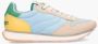 THE HOFF BRAND Lage Sneakers Dames Larisa Track Maat: 37 Materiaal: Suède Kleur: Blauw - Thumbnail 3