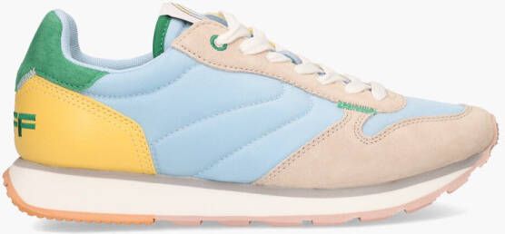 THE HOFF BRAND Lage Sneakers Dames Larisa Track Suède Blauw