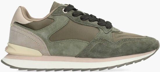 THE HOFF BRAND Sneakers Dames Los Angeles Maat: 38 Materiaal: Suède Kleur: Groen - Foto 3