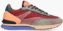 The HOFF Brand HOFF &apos;The James&apos; damessneakers Bordeaux Suede Lage sneakers Dames - Thumbnail 3