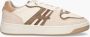 Hoff Sneakers Heren Lage sneakers Herenschoenen Canvas Trocadero Gebroken wit combi - Thumbnail 4