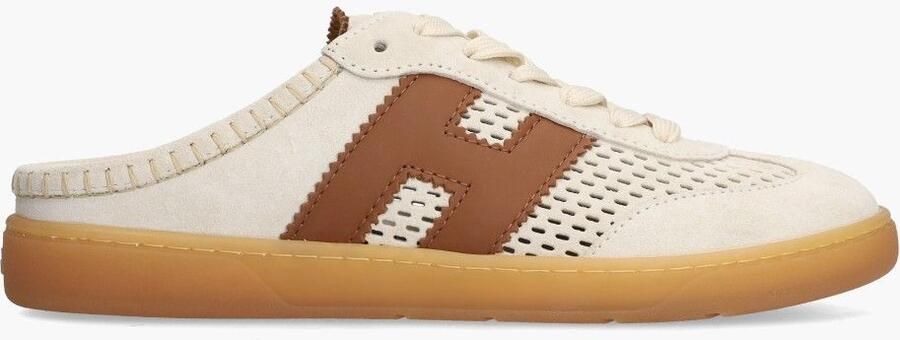 Hogan Cool Clog Crème Bruin