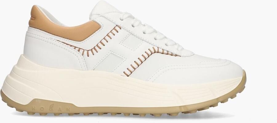 Hogan Hi-Fi Wit Cognac