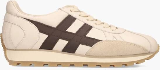 Hogan 86er Off-White Donkerbruin