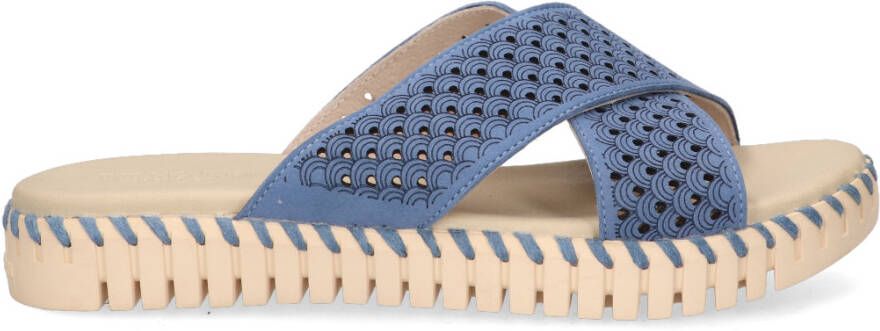 Ilse Jacobsen Tulip1575 Slippers Dames Lichtblauw - Foto 3