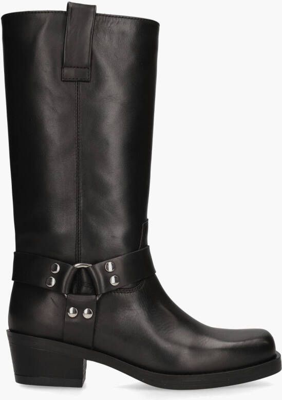 Julie dee IV066 Zwarte Motorboots
