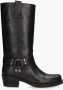 Julie dee IV066 Zwarte Motorboots - Thumbnail 1