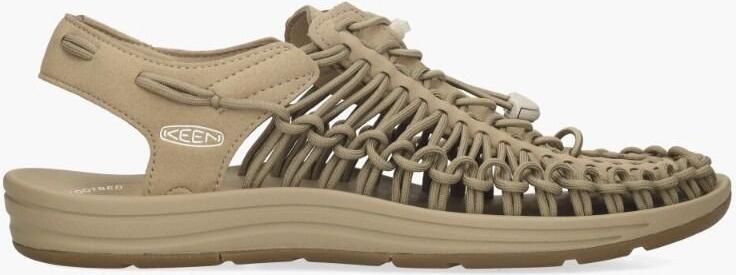 KEEN Sandalen Heren Uneek M Maat: 45 Materiaal: Suède Kleur: Taupe - Foto 4